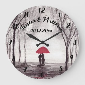 Red umbrella love couple rustic romantic vintage l