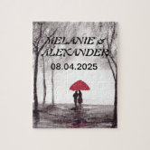 The Red Umbrella Jigsaw Puzzle | Zazzle