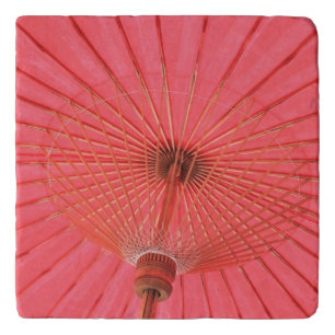 Red umbrella trivet