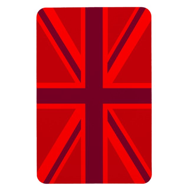 Red Union Jack Magnet (Vertical)