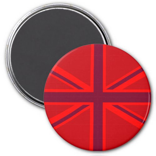 Red Union Jack Magnet