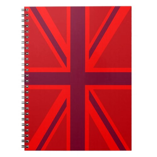 Red Union Jack Notebook