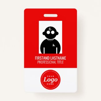 Red V1 Employee Badge