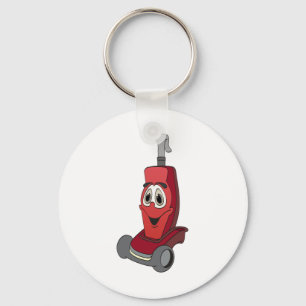 Red Vacuum Cleaner Keychain