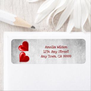 Valentine's Day Address Labels Stickers, 30 personalized labels! – The  Label Palace