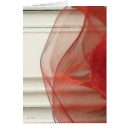 Red Veil -Card- # 2 Cards (Front)