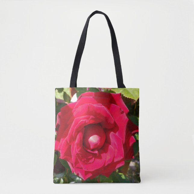 Red Velvet Bud Tote Bag (Front)
