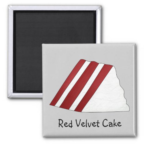 Red Velvet Cake Magnet