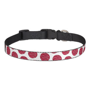 Red Velvet Cookie Cream Cheese Frosting Baker Food Pet Collar