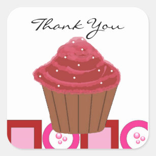 red velvet cupcake stickers zazzle