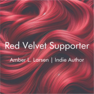 Red Velvet Hair Amber L. Larsen Support Sticker