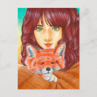 "Red Velvet" postcard