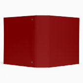 Red Velvet Solid Color | Classic | Elegant 3 Ring Binder (Background)