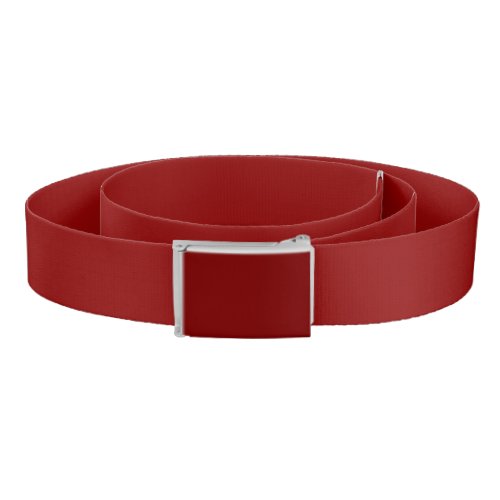 Red Velvet Solid Color  Classic  Elegant  Belt