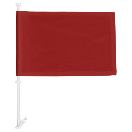Red Velvet Solid Color  Classic  Elegant  Car Flag