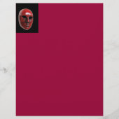 Red Venice Mask Letterhead (Front)