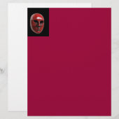 Red Venice Mask Letterhead (Front/Back)