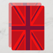 Red Version British Union Jack Decor (Front/Back)