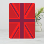 Red Version British Union Jack Decor (Standing Front)