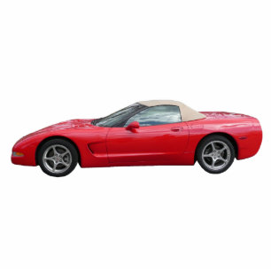 Red Vette Sculpture