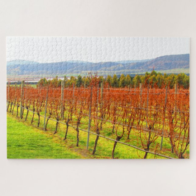 red vineyard jigsaw puzzle (Horizontal)