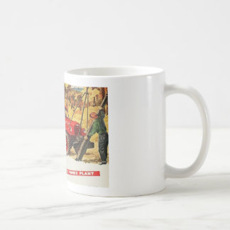 Red Vintage Dodge Power Wagon Coffee Mug