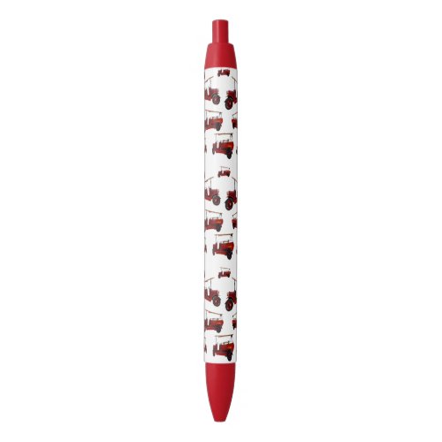 Red Vintage Fire Trucks Pen