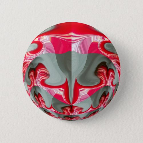 Red Vintage Hakuna Matata round giftsjpg Button