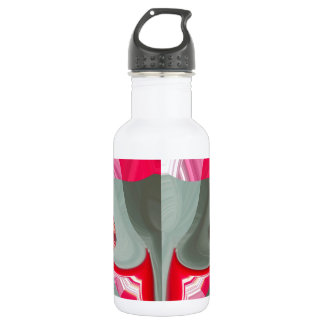 Red Vintage Hakuna Matata round gifts.jpg Water Bottle