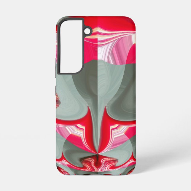 Red Vintage   Samsung Galaxy Case (Back)