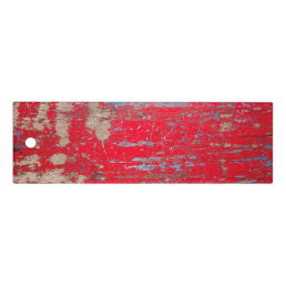Red Vintage Wood Ruler