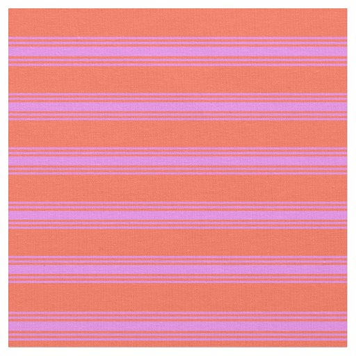 Red & Violet Lined/Striped Pattern Fabric
