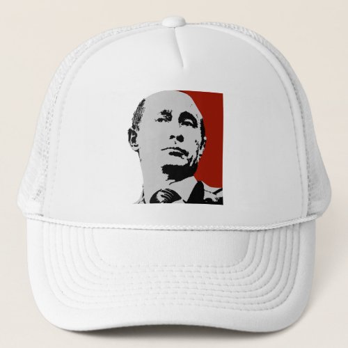 Red Vladimir Putin Trucker Hat