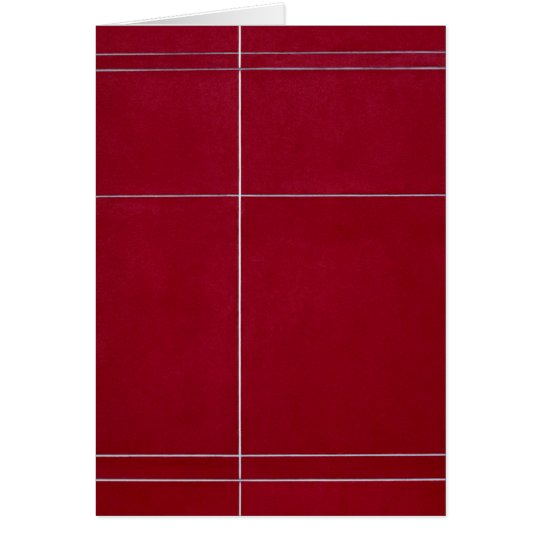 Red Wall Card