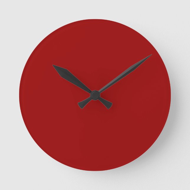 Red Wall Clock (Front)