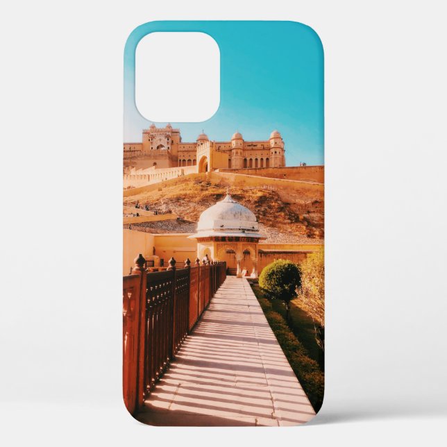 RED WALL FENCE Case-Mate iPhone CASE (Back)
