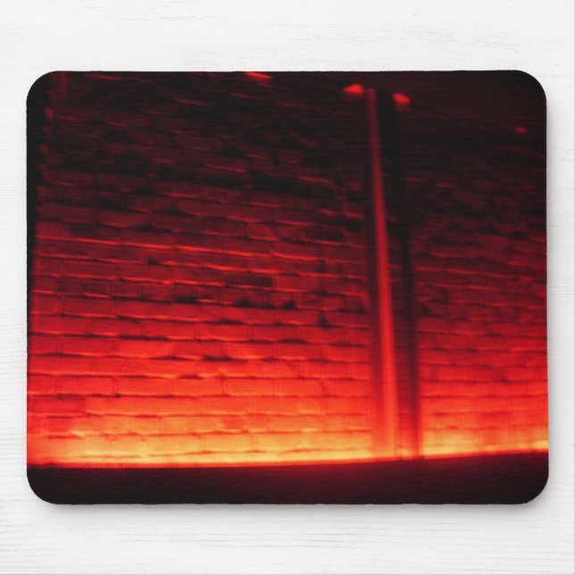 Red Wall Mouse Pad (Front)