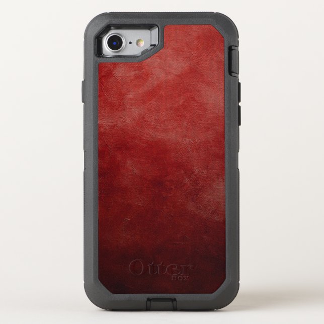 Red Wall | Zazzle_Growshop. Otterbox iPhone Case (Back)