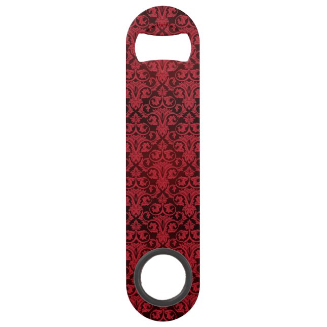 Red wallpaper 2 speed bottle opener (Front)