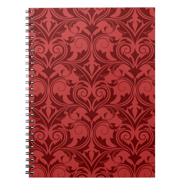 Red Wallpaper Notebook (Front)