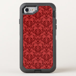 Red Wallpaper OtterBox Defender iPhone SE/8/7 Case