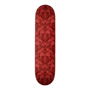 Red Wallpaper Skateboard Deck