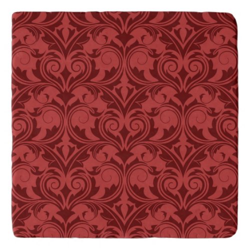 Red Wallpaper Trivet