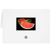 Red Watermelon Cards (Back Horizontal)