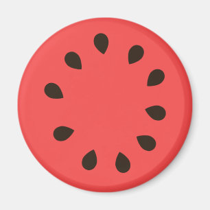 Red Watermelon Fruit Magnet