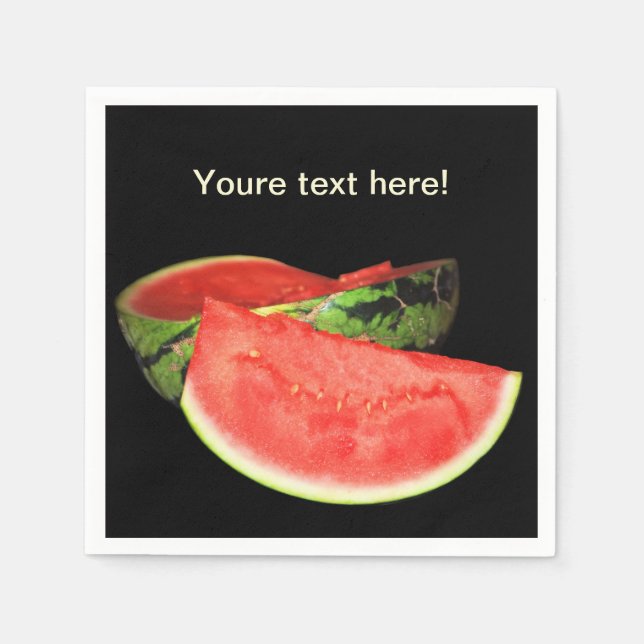 Red Watermelon Napkins (Front)