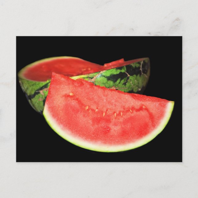 Red Watermelon Postcard (Front)