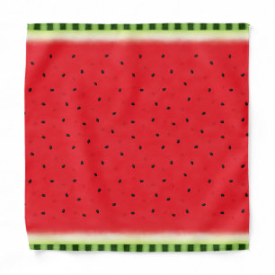 Red Watermelon Summer Fruit Bandana