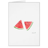 Red Watermelons fruit painting (Front)