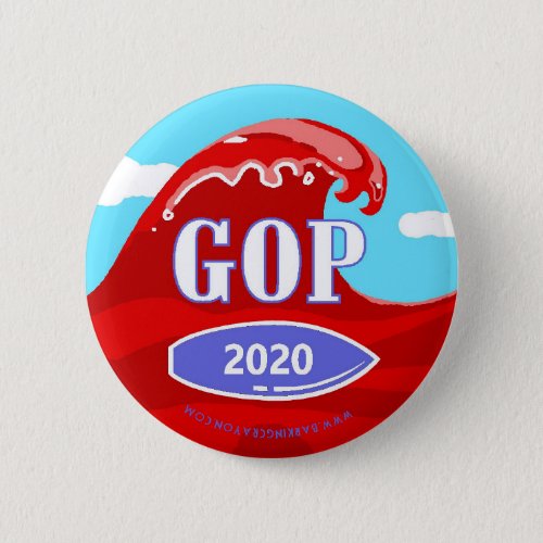 Red Wave 2020 Button
